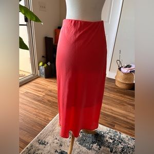 A New Day Silk Skirt - XS